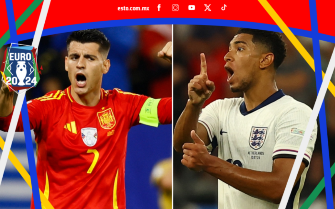 Final de la Euro 2024 dónde ver en vivo el España contra Inglaterra